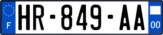 HR-849-AA