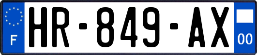 HR-849-AX