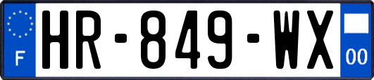 HR-849-WX