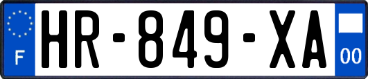 HR-849-XA