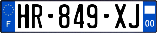 HR-849-XJ