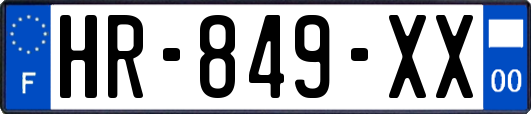 HR-849-XX