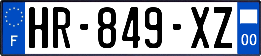 HR-849-XZ