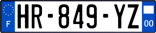 HR-849-YZ