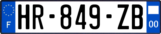 HR-849-ZB