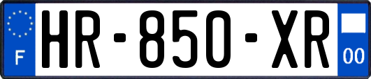 HR-850-XR