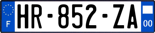 HR-852-ZA