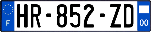 HR-852-ZD