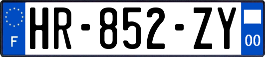 HR-852-ZY