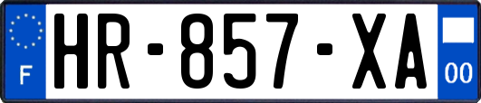 HR-857-XA