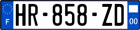 HR-858-ZD