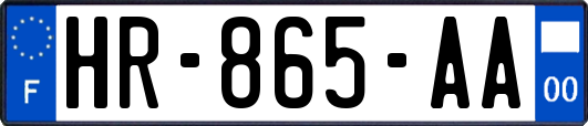 HR-865-AA
