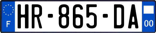 HR-865-DA