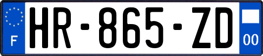 HR-865-ZD