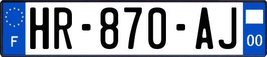 HR-870-AJ