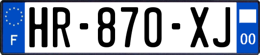 HR-870-XJ