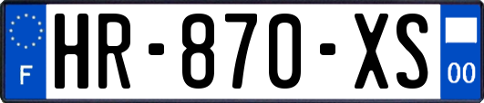 HR-870-XS
