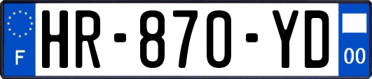 HR-870-YD
