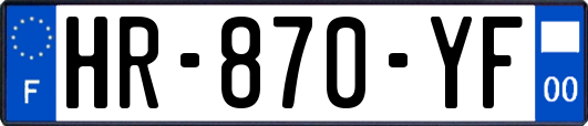 HR-870-YF