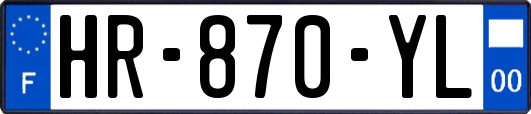 HR-870-YL
