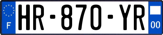 HR-870-YR