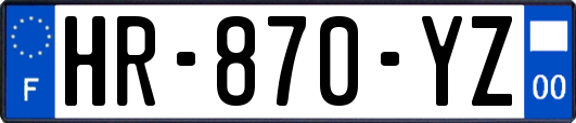 HR-870-YZ