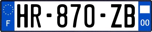 HR-870-ZB