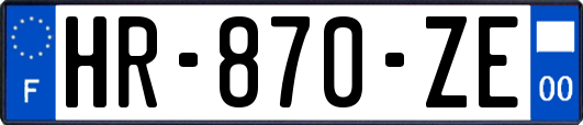 HR-870-ZE