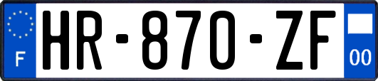 HR-870-ZF