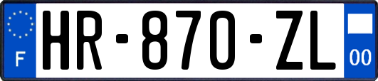 HR-870-ZL