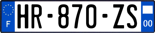 HR-870-ZS