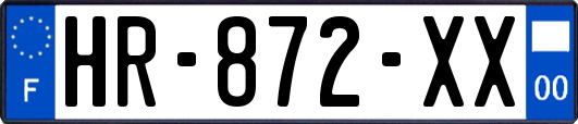 HR-872-XX