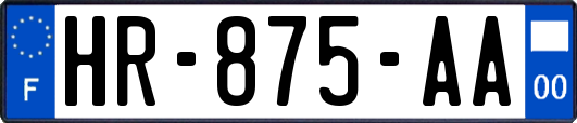 HR-875-AA