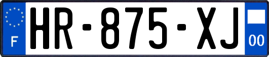 HR-875-XJ