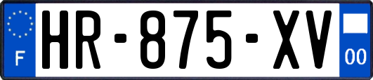 HR-875-XV