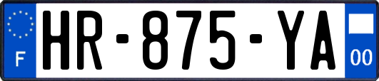 HR-875-YA