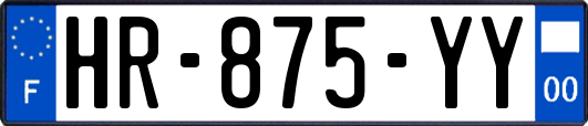 HR-875-YY