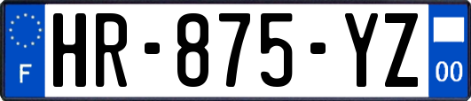 HR-875-YZ