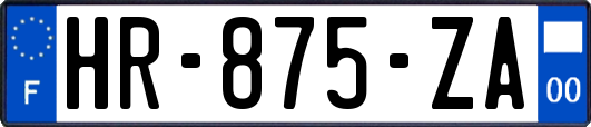 HR-875-ZA