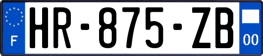 HR-875-ZB