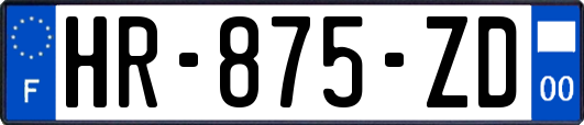 HR-875-ZD