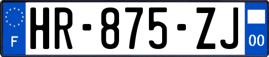 HR-875-ZJ