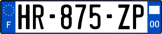 HR-875-ZP