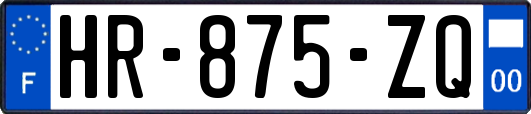 HR-875-ZQ