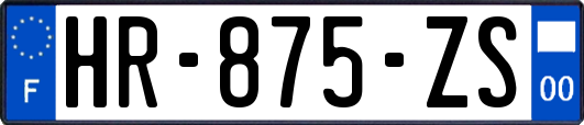 HR-875-ZS