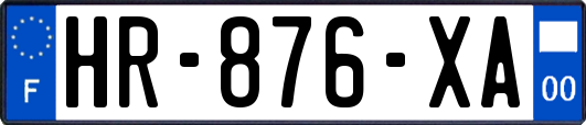 HR-876-XA