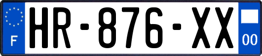 HR-876-XX