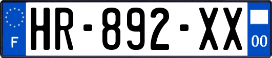 HR-892-XX