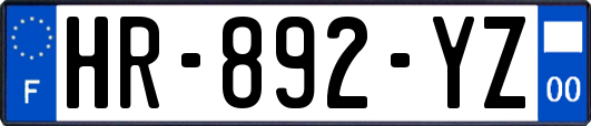 HR-892-YZ