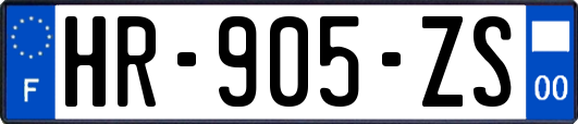 HR-905-ZS